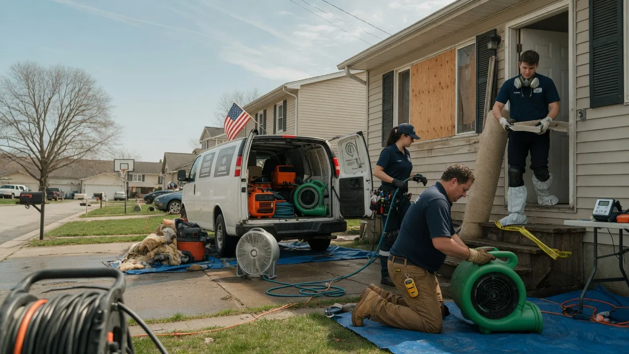 Water Damage Restoration in Stilesville, IN near me